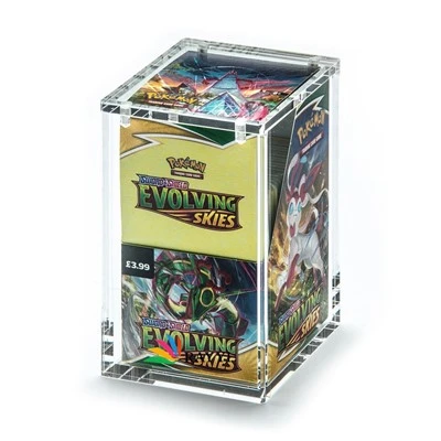 Pokmon Booster Box ครึ่ง 18- แพ็คเคสคริลิค